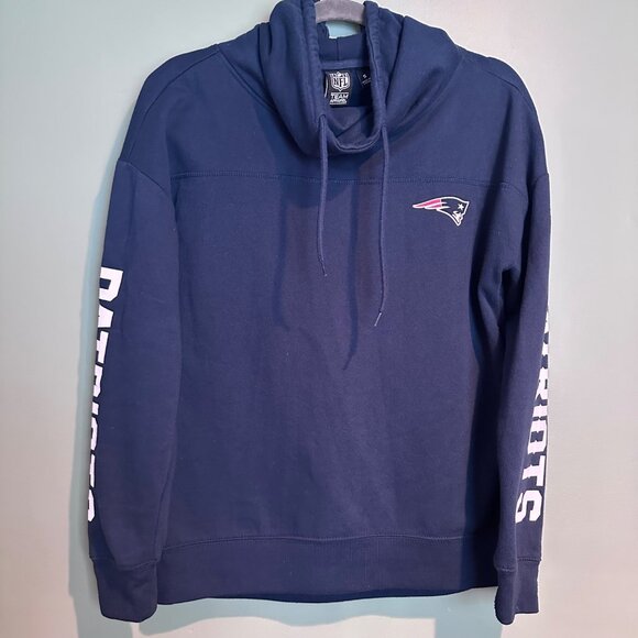 New England Patriots NFL Women’s Small Pullover Sweatshirt Athleisure Sporty - Picture 4 of 5